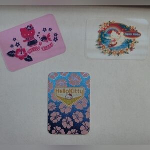 Vintage Hello Kitty sticker set Surfs Up